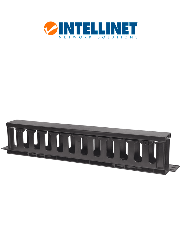 Imagen de INTELLINET 714679 - Organizador Horizontal /19" / 1U / Plástico / 8cm