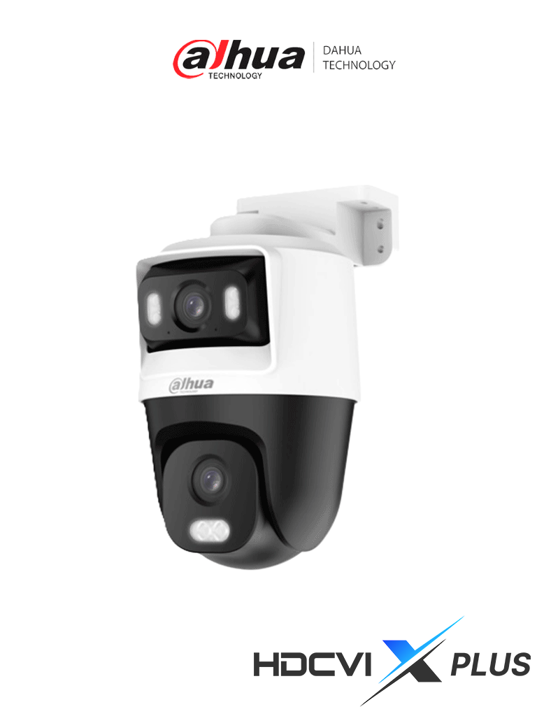Imagen de DAHUA DH-HAC-PTS1500CN-E2-IL-A - Cámara PT de Doble Lente 2+2 Megapíxeles HDCVI / HDCVI X PLUS/ Iluminador Dual Inteligente/ Micrófono Incorporado/ Iluminación de Hasta 50m de Distancia/ Campo de Visión de Hasta 111°/ Policarbonato