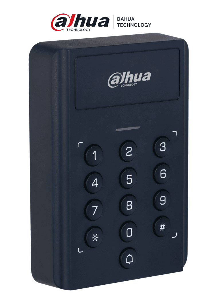 Imagen de DAHUA ASI1201BL-D Control de Acceso Stand Alone / Botónes mecánicos / 3mil Tarjetas ID / 3mil contraseñas / Multiples formas de desbloqueo / Compatible con frentes de calle / Salida de 12V 1A / Indicador LED y Buzzer