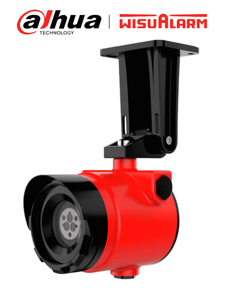 Imagen de DAHUA WISUALARM DHI-HY-IF43DA-EX-GYXF - Detector de flama punto infrarrojo, RS 485, Salida de relevador, Algoritmo de procesamiento FFT, Tiempo de respuesta <10 segundos, 24 V CC