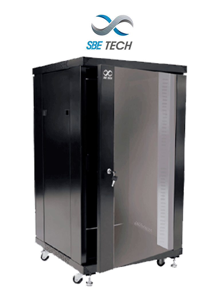 Imagen de SBETECH GNL20URP600PC - Gabinete de piso de 20UR de alto con puerta de cristal