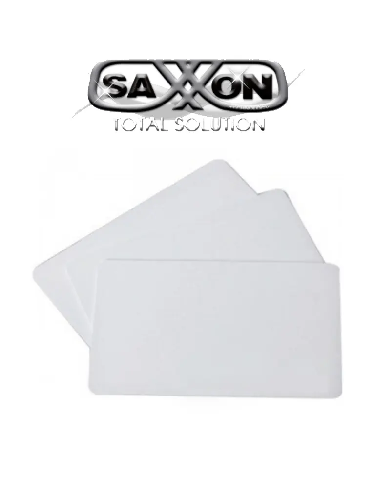 Imagen de SAXXON SAXM02U - Tarjeta de Proximidad ID Frecuencia 125 Khz 0.88mm, Sin folio impreso para Control de Acceso