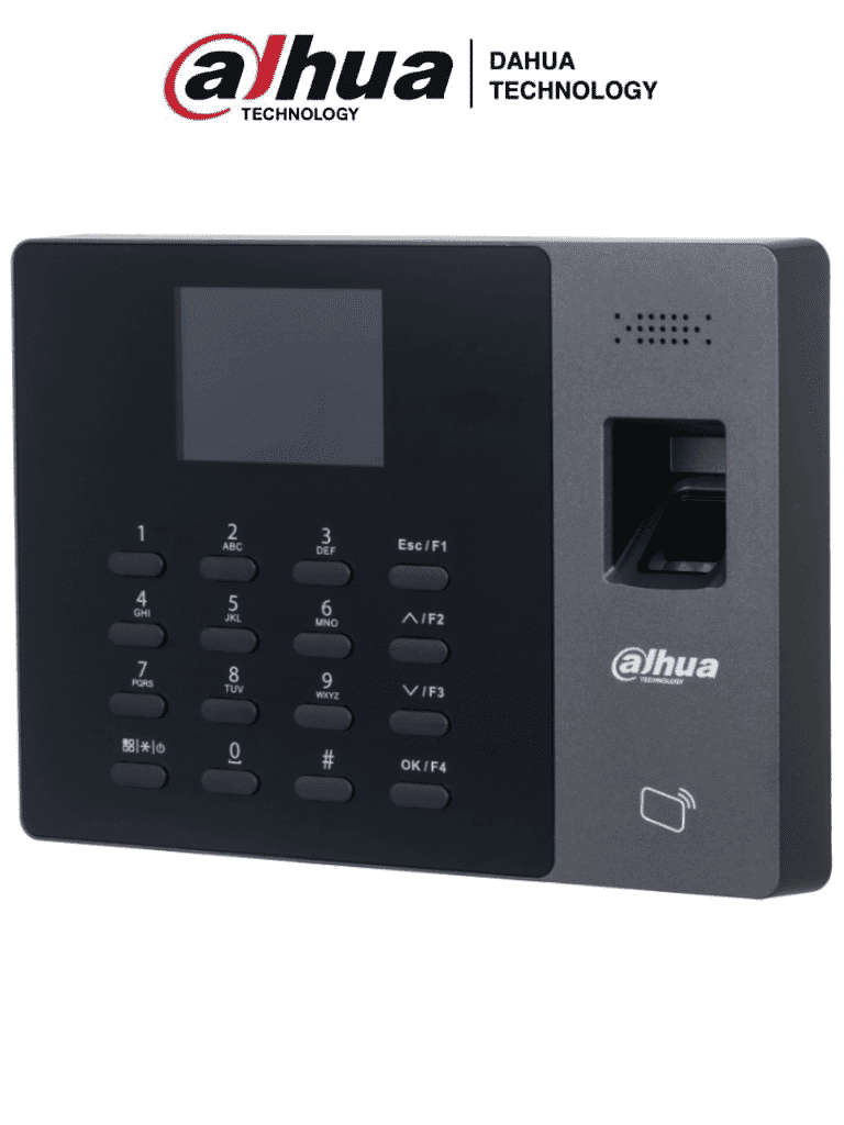 Imagen de DAHUA DHI-ASA2212GL-D Control de asistencia Stand Alone con tarjeta, contraseña y huellas / Batería incluída 3 horas / 3,000 tarjetas ID /  3,000 usuarios / 3,000 huellas / 100,000 Registros / conexión TCP/IP / Registro  P2P y DHCP