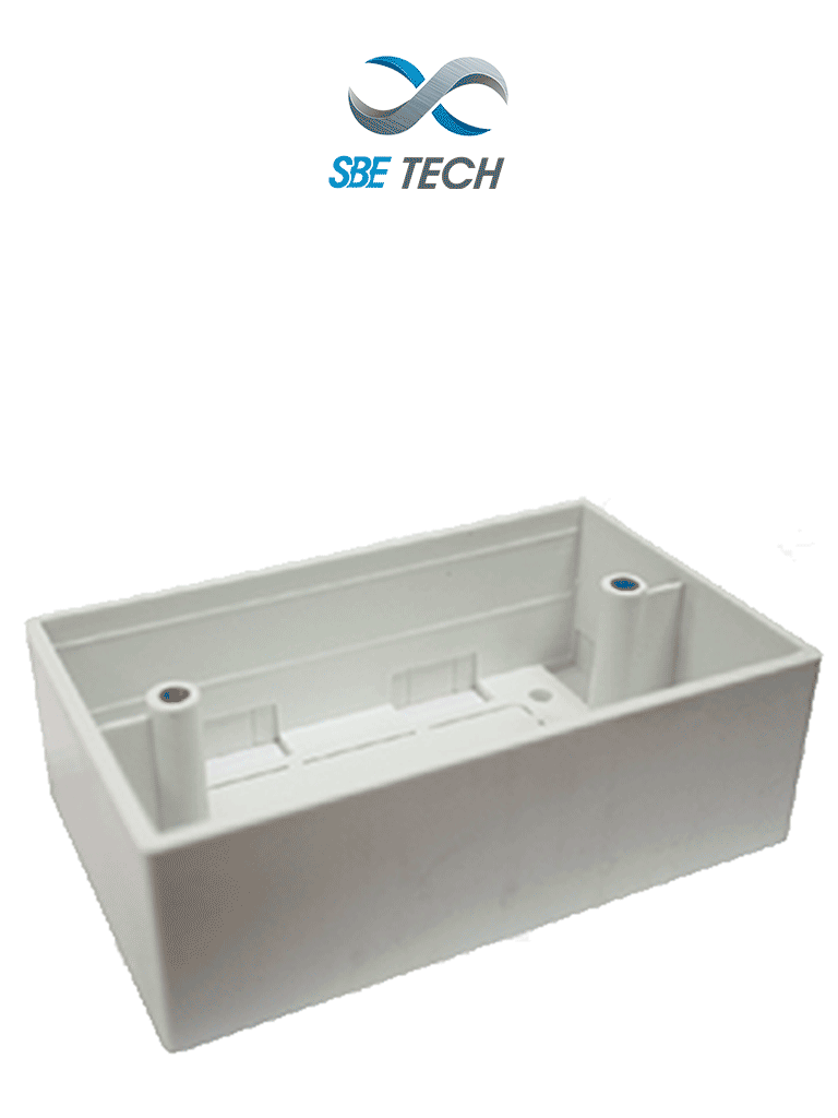 Imagen de SBETECH SBE-CUNIV2- Caja universal de PVC 2X4 reforzada, con rango de temperatura de trabajo -20ºC hasta +65ºC, facil instalación y limpieza