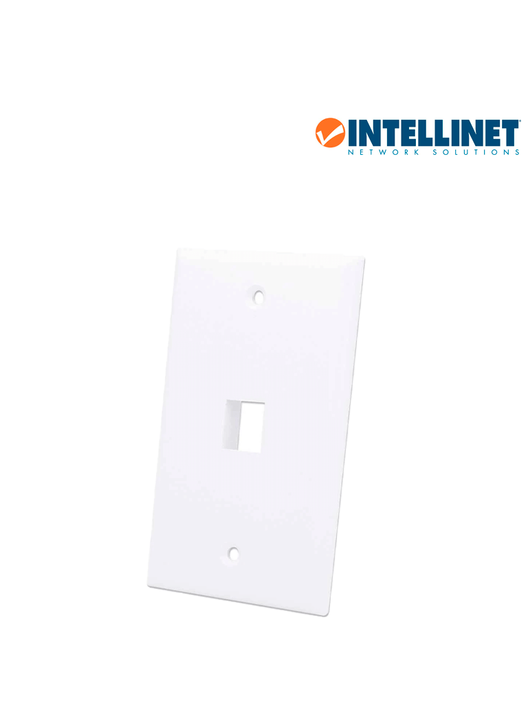 Imagen de INTELLINET 163286 - TAPA (FACEPLATE) / 1 PERFORACION / BLANCO