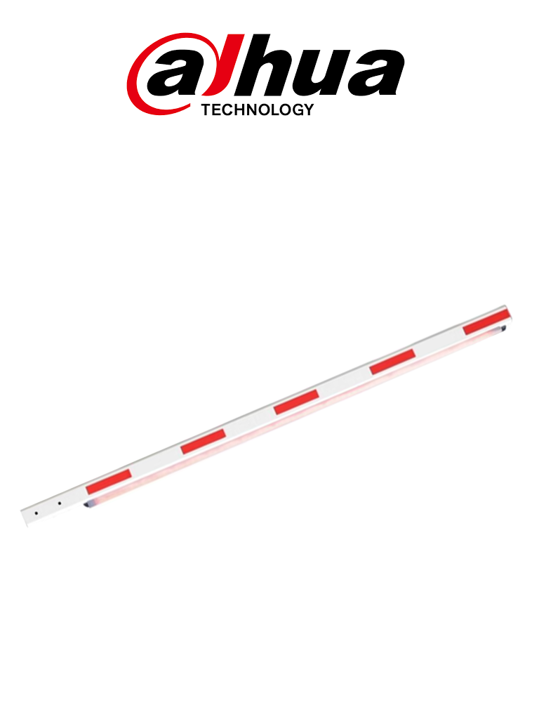 Imagen de DAHUA IPMECD-0162-M40-LED Brazo recto LED  de 4m para barrera vehicular / Compatible con modelo DHI-IPMECD-1062-LED
