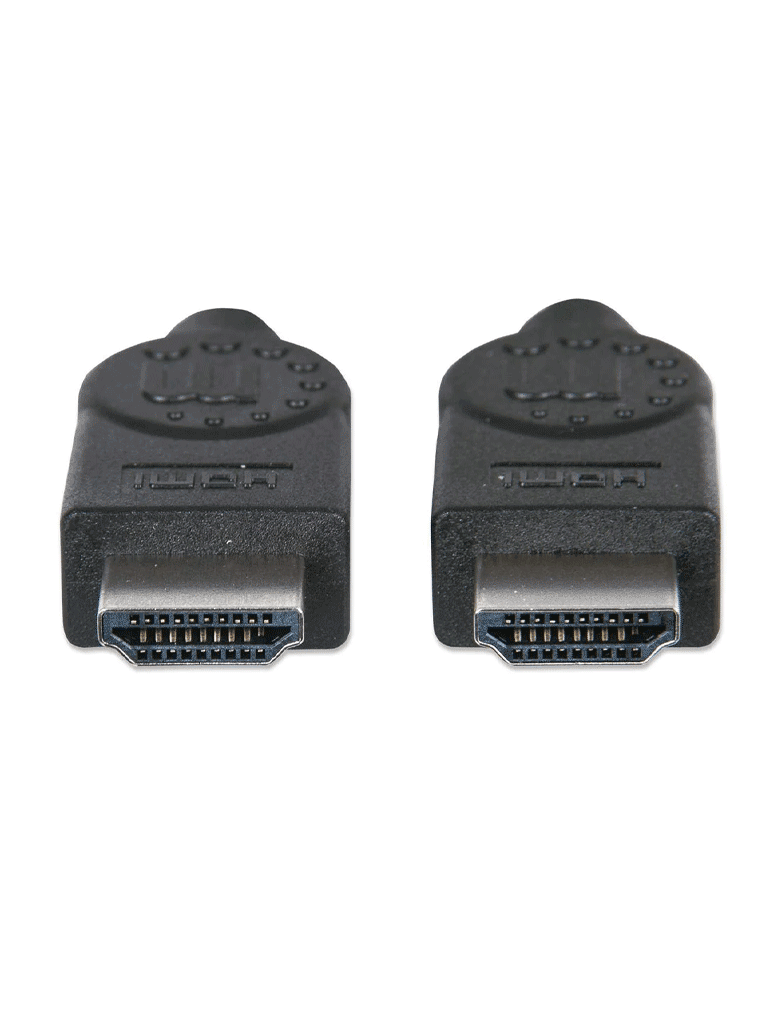Imagen de MANHATTAN - 306133 - Cable HDMI de Alta Velocidad / 4K@30Hz, 3D, HDMI Macho a HDMI Macho, Blindado, Negro, 5 m (16.5 ft.)