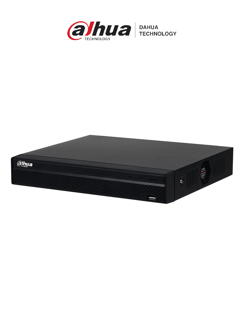 Imagen de DAHUA DHI-NVR4108HS-8P-4KS3 NVR de 8 MP / 4k / 8 canales IP/ 8 puertos PoE/ Rendimiento de 160 mbps/ H.265+/ 1 Bahía para disco duro/ Soporta cámaras WizSense/ HDMI 4K & VGA/