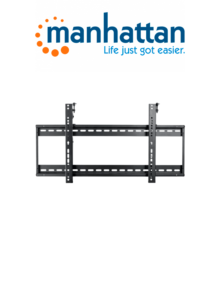 Imagen de MANHATTAN 461702 - Soporte de TV para Video Wall / Soporta una TV de 45" a 70" y hasta 70 kg (154 lbs.), (Sobre Pedido)