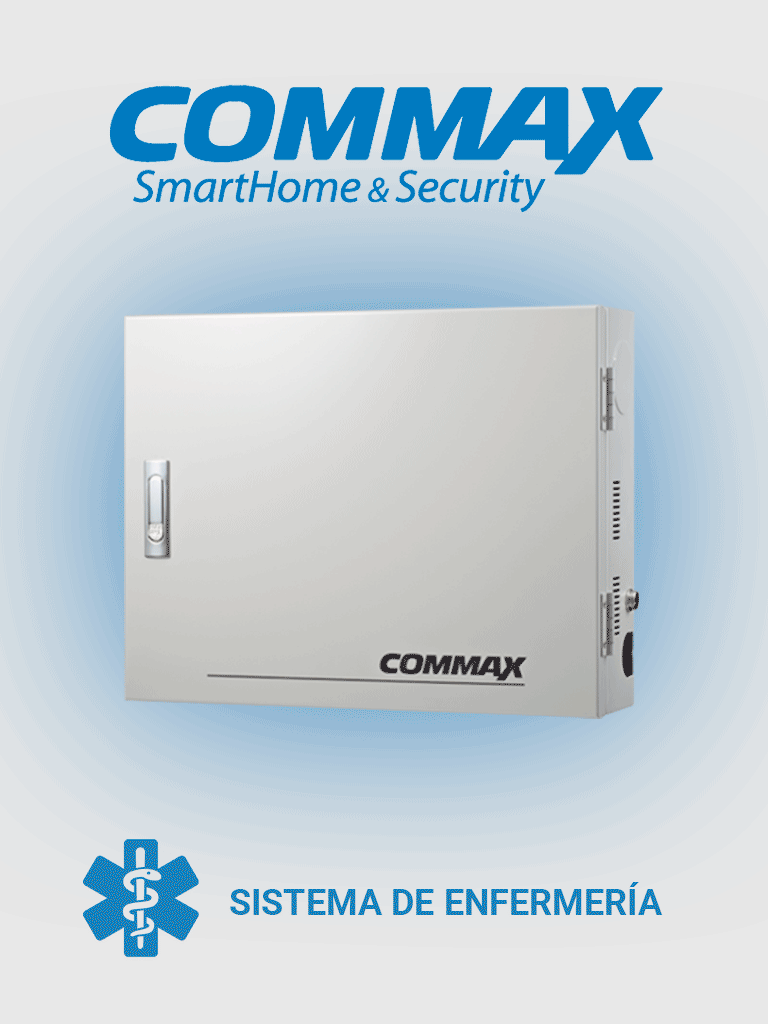 Imagen de COMMAX JNSPSM - Unidad Central para Sistema de Llamado de Enfermería con Salida de Voltaje 24VDC y Soporte para 32 Subestaciones JNS-4CS y un JNS-70MN