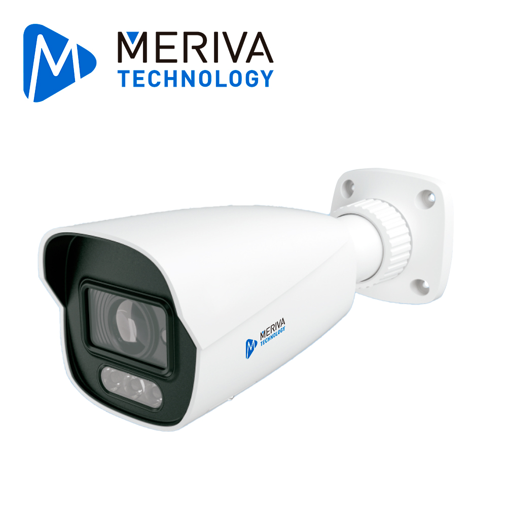 CAMARA IP BULLET MERIVA TECHNOLOGY MOB-EB600Z / 6MP / H.265S / LENTE MOTORIZADO 2.7 - 13.5MM / ILUMINACION DUAL (30 - 50M IR / 30 - 40M LUZ CALIDA) / IP66 / METALICA / 12 VCD / POE / SOPORTA MICRO SD HASTA 512 GB (NO INCLUIDA) / 1 ENTRADA + 1 SALIDA DE AUDIO