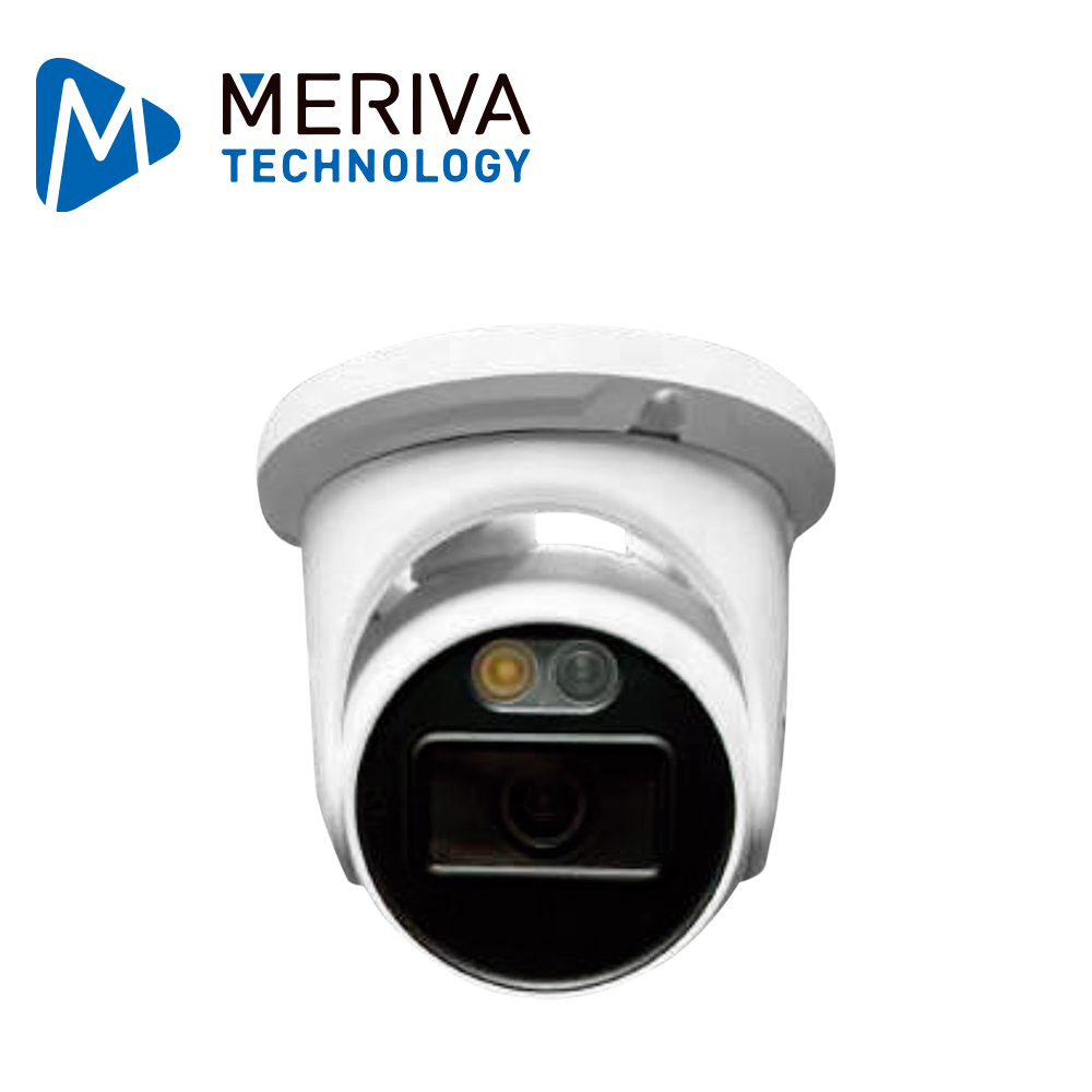 CAMARA IP TURRET MERIVA TECHNOLOGY MTD-600FS4D / 6MP / H.265+ / 2.8MM / ILUMINACION DUAL (20 - 30M IR / LUZ CALIDA) / IP67 / METALICA / 12 VCD / POE / SOPORTA MICRO SD HASTA 256 GB (NO INCLUIDA) / 1 ENTRADA DE AUDIO / MICROFONO INTEGRADO / MIA 2.0 / ONVIF