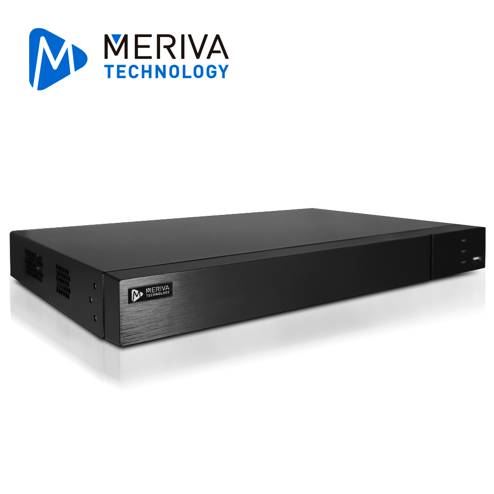 DVR MERIVA TECHNOLOGY MXVR-6216A HD H.265 24 CH 5MP PENTA HÍBRIDO 16CH BNC + 8CH IP / SALIDA HDMI (1080P) + 1 VGA + BNC SIMULTÁNEAS / 1 SALIDA + 8 ENTRADA DE AUDIO RCA / 16 ALARMA IN + 4 ALARMA OUT / COC / P2P-CLOUD / SO. N9000 / TECNOLOGÍAS AHD / TVI / CVI