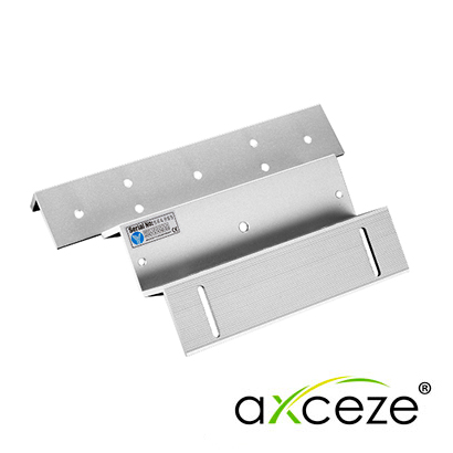 BRACKET ZL AXCEZE AX-M1200W-ZL PARA SERIE M1200 EXTERIOR. SOPORTE ZL PARA ELECTROIMAN DE 1200 LIBRAS PARA EXTERIOR, COMPATIBLE CON ELECTROIMAN AX-M1200WSO