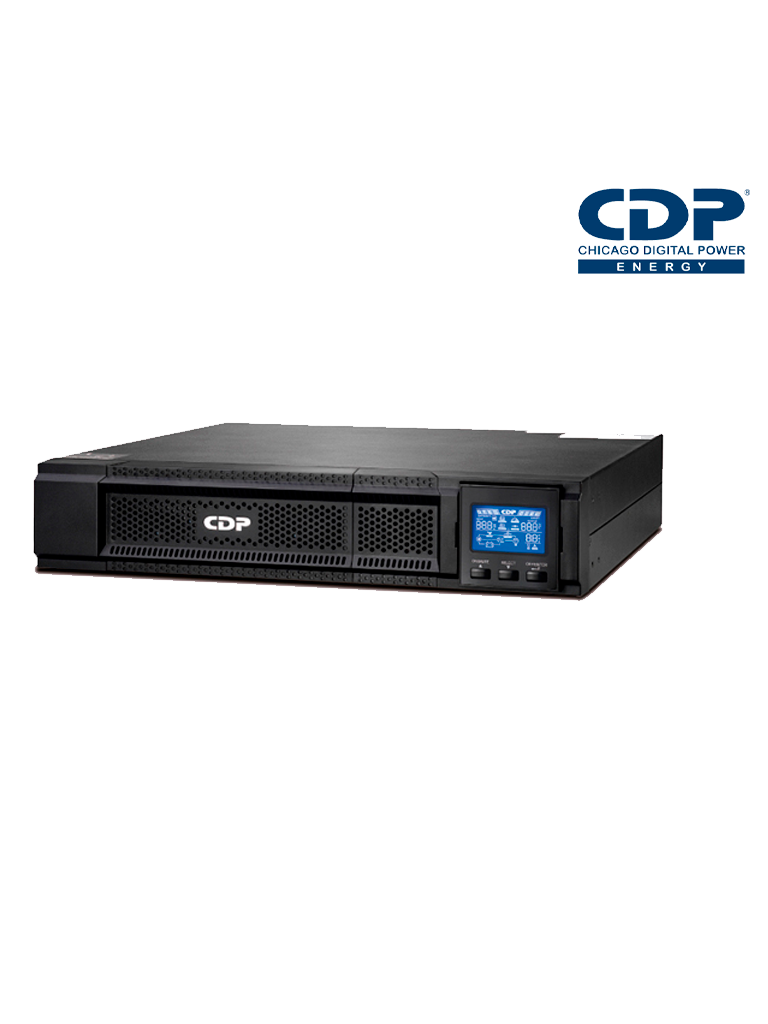 Imagen de CDP  UPO11-3RT  UPS online / 3000VA / 2700W / Onda senoidal pura /  Rackeable / Pantalla LCD / 8 Terminales de salida NEMA 5-15R / Requiere clavija o adaptador NEMA 5-30R