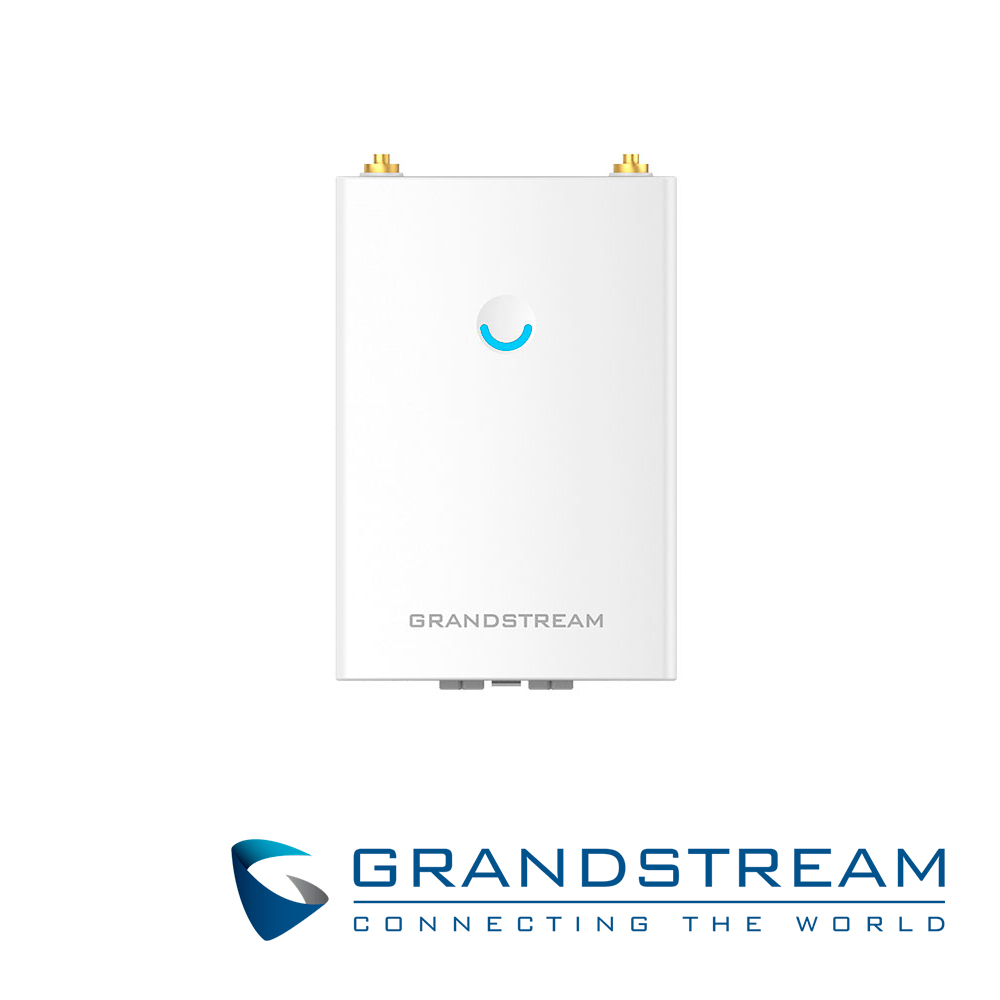 ACCESS POINT EXTERIOR GRANDSTREAM GWN7605LR 802.11AC WAVE-2 / MIMO 2X2 / VELOCIDAD 1.27GBPS / DOBLE BANDA / 2 ANTENAS EXTERNAS 3.5DBI / 2 PUERTOS GIGABIT / 8 SSID / 100 USUARIOS SIMULTANEOS / ALIMENTACION POE 802.3AF/AT / NO INCLUYE INYECTOR POE