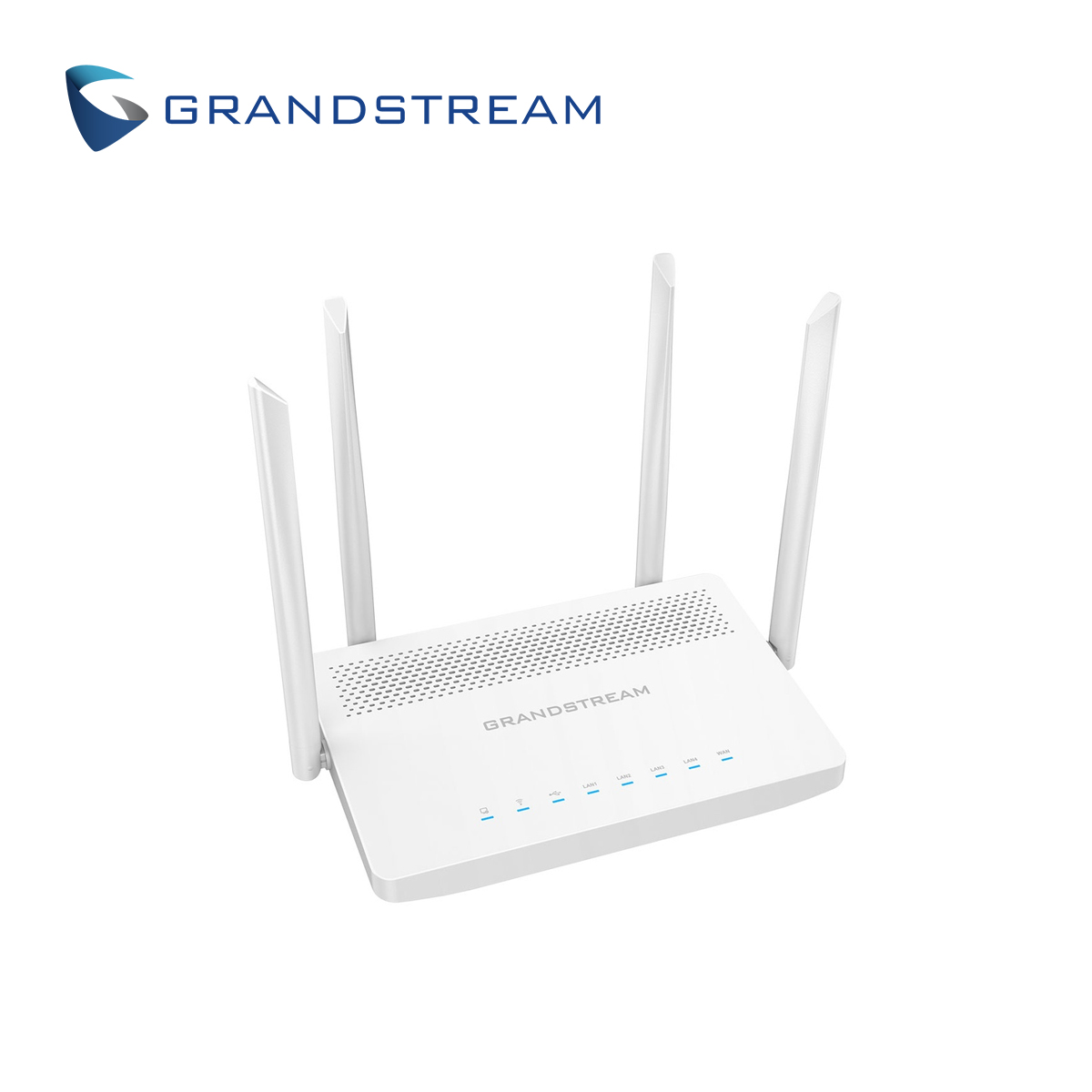 ROUTER WIFI DOBLE BANDA GRANDSTREAM GWN7052 / 1 PUERTO WAN 10 / 100 / 1,000MBPS / 4 PUERTOS LAN 10 / 100 / 1,000MBPS / WIFI 2.4 / 5GHZ 802.11AC / MU-MIMO 2X2 / VELOCIDAD 1.27GBPS / 100 USUARIOS SIMULTANEOS / MESH / QOS / VPN 25 TUNELES