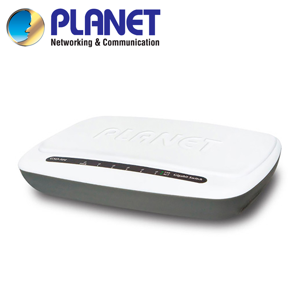 SWITCH NO ADMINISTRABLE PLANET GSD-804 / 8 PUERTOS 10/100/1,000MBPS / PLASTICO / ALIMENTACION 5VCD/1A