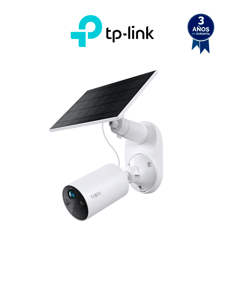 Imagen de Tapo C410 KIT Cámara de Vigilancia Wi-Fi Solar con Vista 3MP QHD y Detección IA Avanzada gratuita,  Grabación de Vídeo 2K QHD, Alimentación Ininterrumpida. IP66.